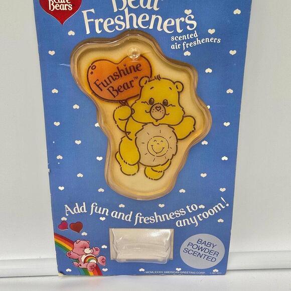 1984 Care Bear Funshine Bear Turtle Wax - Picture 2 of 7